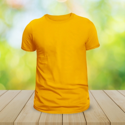 Polera Poliester Amarillo