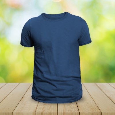 Polera Poliester Azul