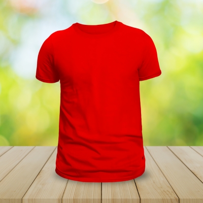 Polera Poliester Rojo